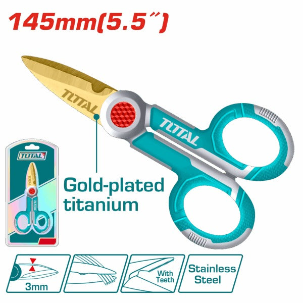 Total Scissors Electricians – 145mm