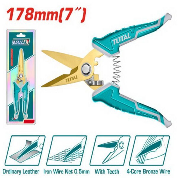 Total Scissors Electricians – 178mm