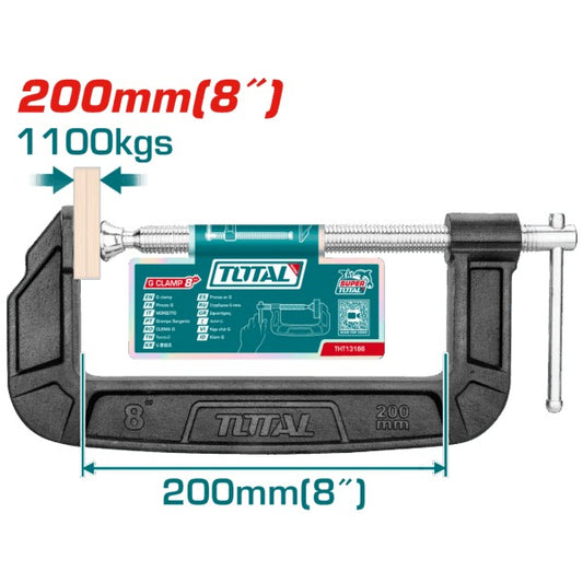 Total Clamp G Type 200mm