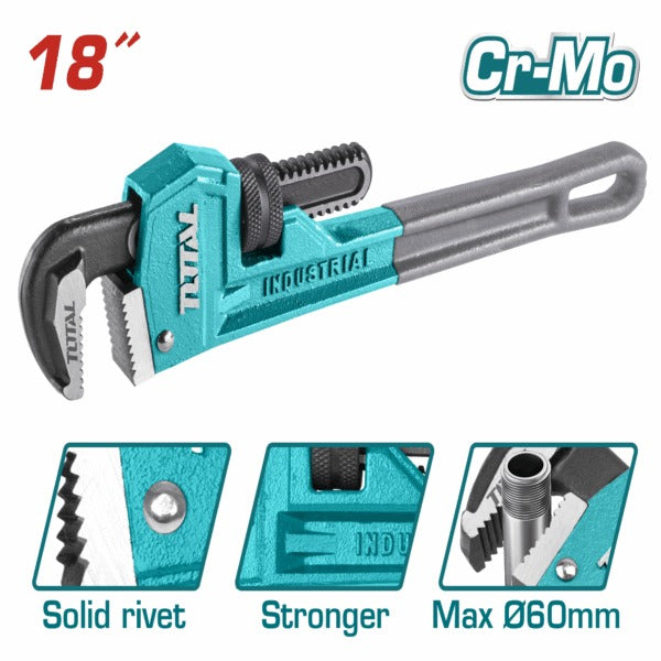 Total Pipe Wrench 450mm
