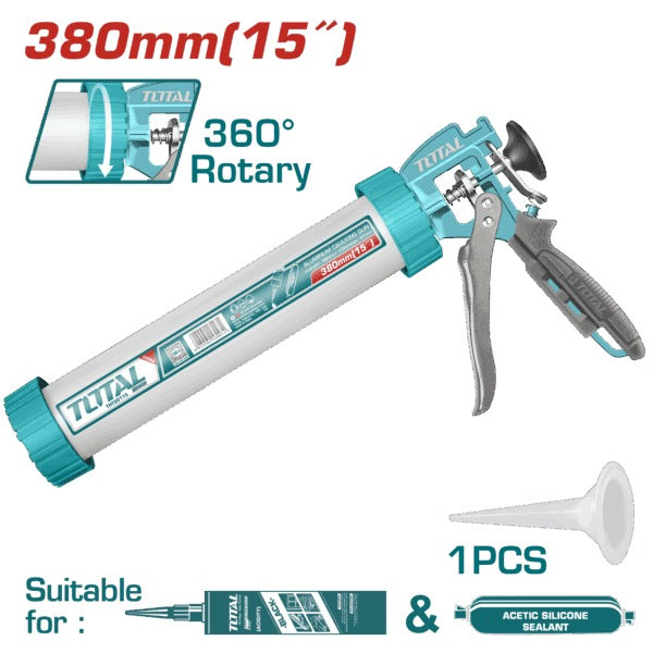 Total Silicone Gun Aluminuim 15" 380mm