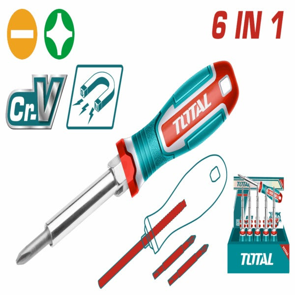 Total Screwdriver 6 In 1