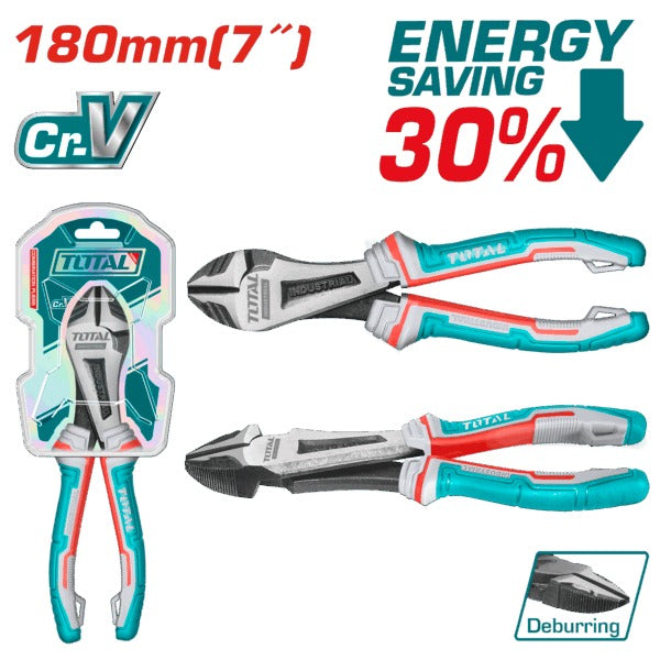 Total Plier High Leverage Diagonal 180mm