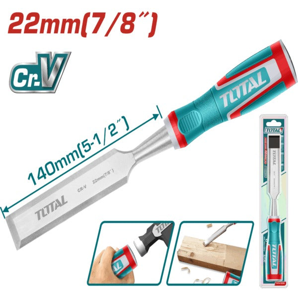 Total Chisel Wood 22X140mm