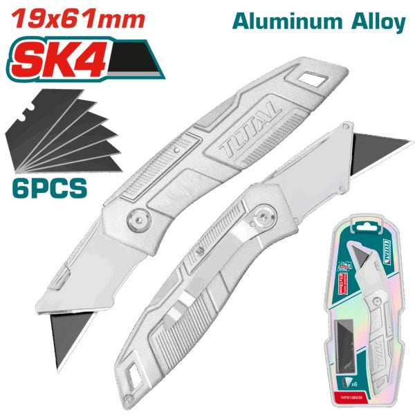 Total Knife Trimming Folding+ 6 Blades