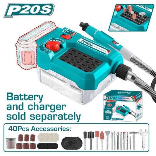 Total 20V Mini Die Grinder SOLO