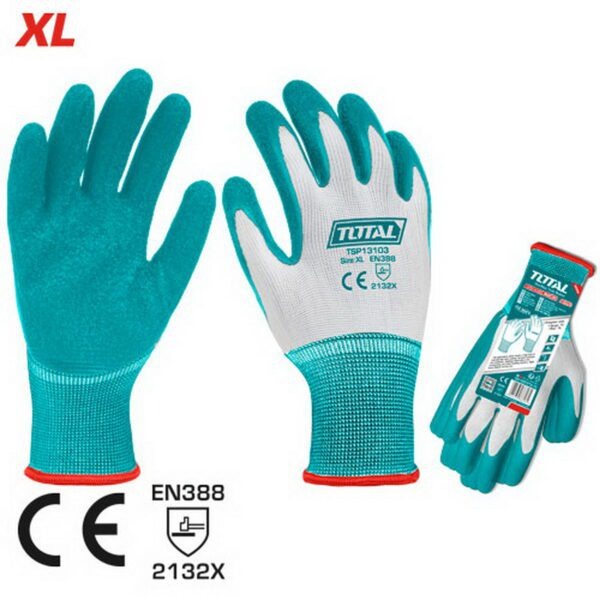 Total Safety Gloves Latex
