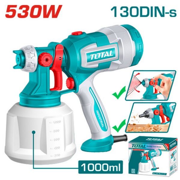 Total 220V Spray Gun 530W