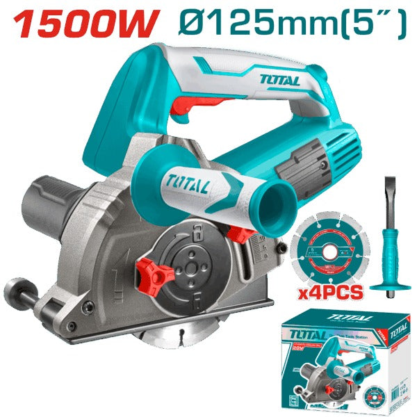 Total 220V Wall Chaser 1500W 125mm