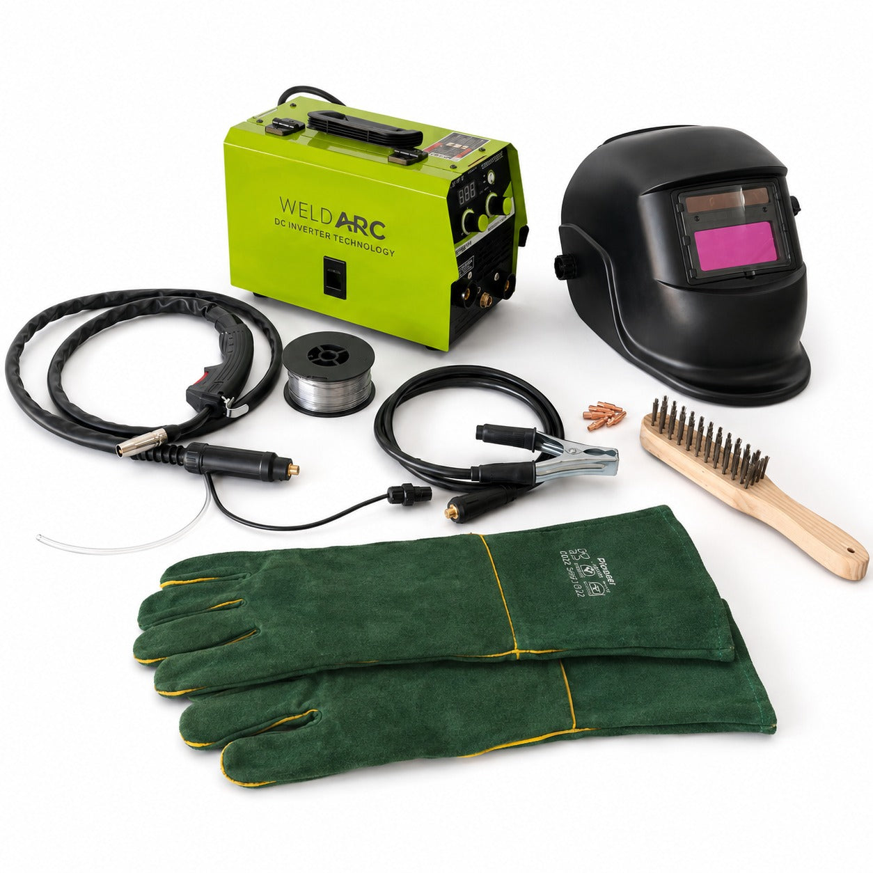 WeldArc Gasless 200A 3-in-1 MIG MMA Lift TIG Welder Combo